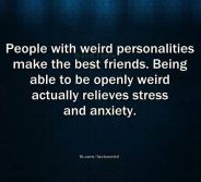 Weird Personalities